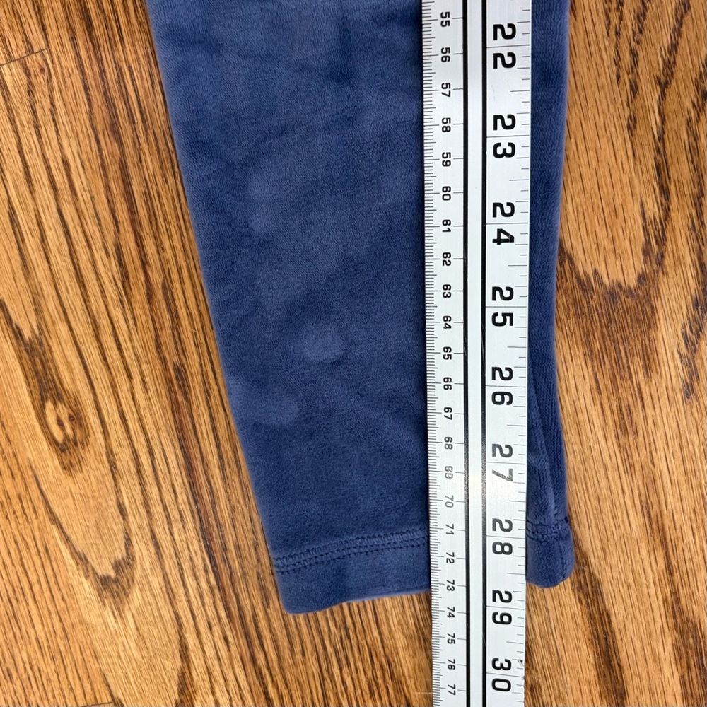 Aerie Offline Velour Blue Leggings - Picture 6 of 6